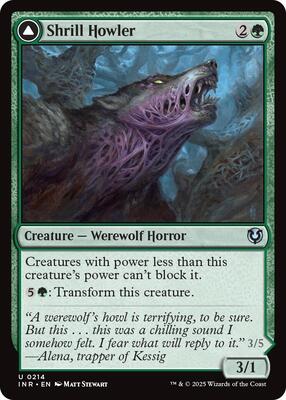 Shrill Howler card from Innistrad Remastered