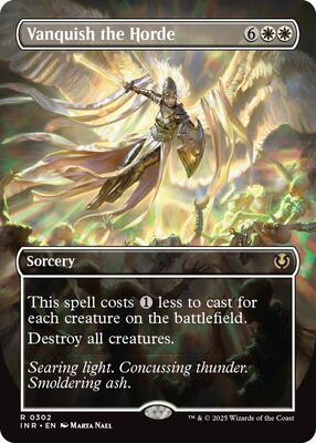Vanquish the Horde (Borderless) card from Innistrad Remastered