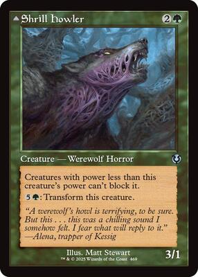 Shrill Howler (Retro Frame) card from Innistrad Remastered