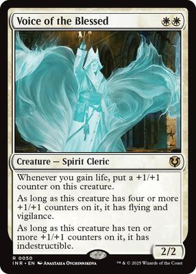 Voice of the Blessed card from Innistrad Remastered