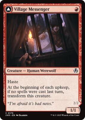 Village Messenger card from Innistrad Remastered