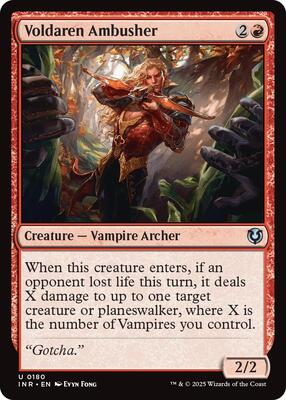 Voldaren Ambusher card from Innistrad Remastered