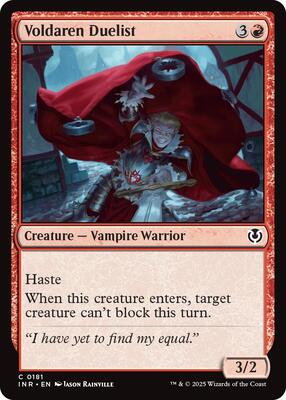 Voldaren Duelist card from Innistrad Remastered