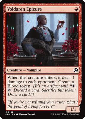 Voldaren Epicure card from Innistrad Remastered