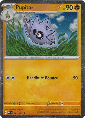 Pupitar - 111/193 (Cosmo Foil) card from Miscellaneous Cards & Products