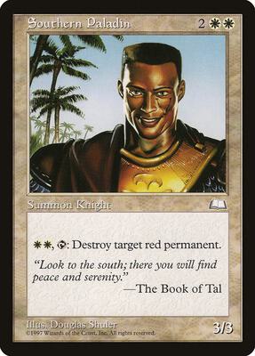 Southern Paladin card from Weatherlight