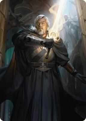 Odric, Lunarch Marshal Art Card card from Art Series: Innistrad Remastered