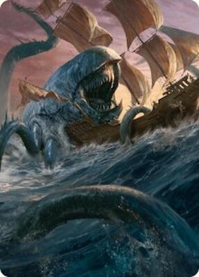 Hullbreaker Horror Art Card card from Art Series: Innistrad Remastered