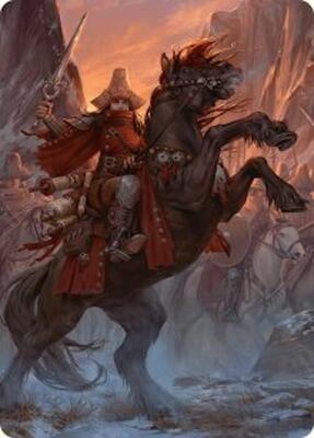 Zealous Conscripts Art Card card from Art Series: Innistrad Remastered