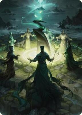 Cryptolith Rite Art Card card from Art Series: Innistrad Remastered