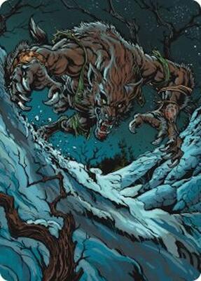 Ravager of the Fells Art Card card from Art Series: Innistrad Remastered