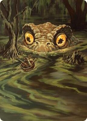 The Gitrog Monster Art Card card from Art Series: Innistrad Remastered
