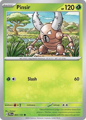 Pinsir card from SV: Prismatic Evolutions