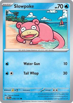 Slowpoke card from SV: Prismatic Evolutions