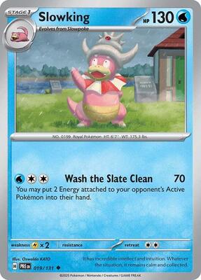 Slowking card from SV: Prismatic Evolutions