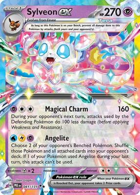 Sylveon ex - 041/131 card from SV: Prismatic Evolutions