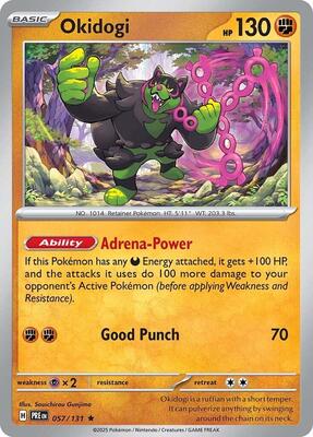 Okidogi card from SV: Prismatic Evolutions