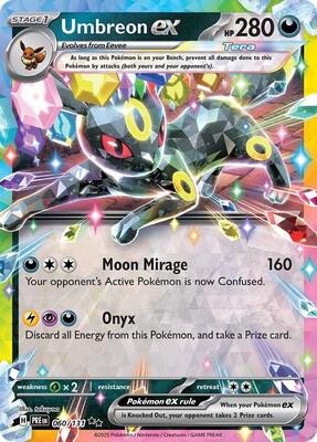 Umbreon ex - 060/131 card from SV: Prismatic Evolutions