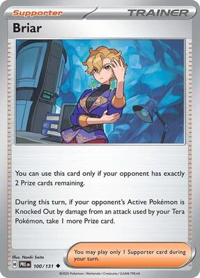 Briar card from SV: Prismatic Evolutions