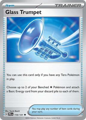 Glass Trumpet card from SV: Prismatic Evolutions