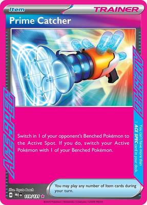 Prime Catcher card from SV: Prismatic Evolutions