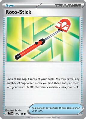 Roto-Stick card from SV: Prismatic Evolutions
