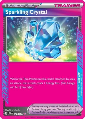 Sparkling Crystal card from SV: Prismatic Evolutions