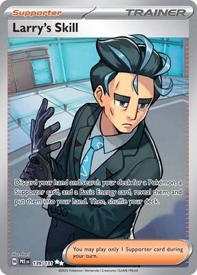 Larry's Skill - 139/131 card from SV: Prismatic Evolutions