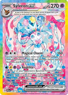 Sylveon ex - 156/131 card from SV: Prismatic Evolutions