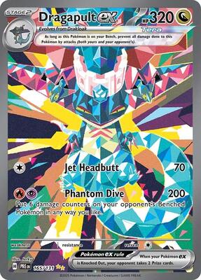 Dragapult ex - 165/131 card from SV: Prismatic Evolutions