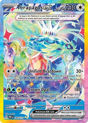 Terapagos ex - 169/131 card from SV: Prismatic Evolutions