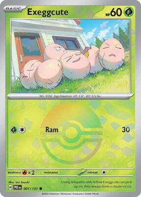 Exeggcute (Poke Ball Pattern) card from SV: Prismatic Evolutions