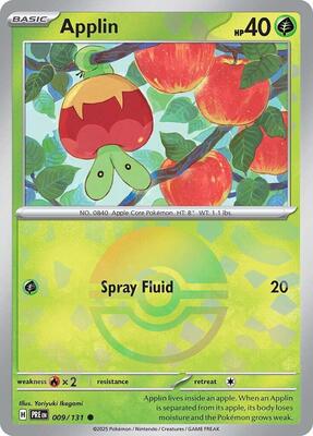 Applin (Poke Ball Pattern) card from SV: Prismatic Evolutions