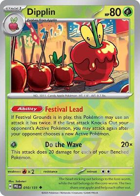 Dipplin (Poke Ball Pattern) card from SV: Prismatic Evolutions