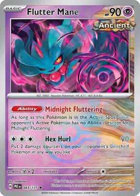 Flutter Mane (Poke Ball Pattern) card from SV: Prismatic Evolutions