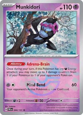 Munkidori (Poke Ball Pattern) card from SV: Prismatic Evolutions