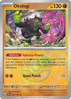 Okidogi (Poke Ball Pattern) card from SV: Prismatic Evolutions