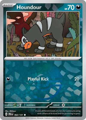 Houndour (Poke Ball Pattern) card from SV: Prismatic Evolutions