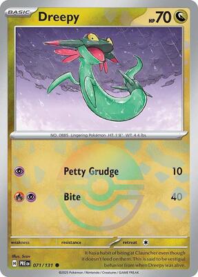 Dreepy (Poke Ball Pattern) card from SV: Prismatic Evolutions