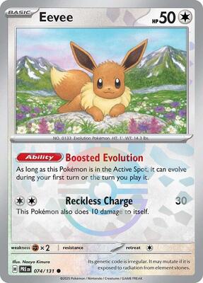 Eevee (Poke Ball Pattern) card from SV: Prismatic Evolutions