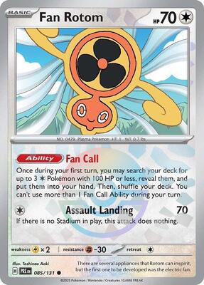 Fan Rotom (Poke Ball Pattern) card from SV: Prismatic Evolutions