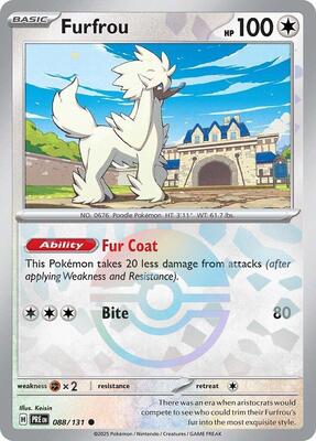 Furfrou (Poke Ball Pattern) card from SV: Prismatic Evolutions