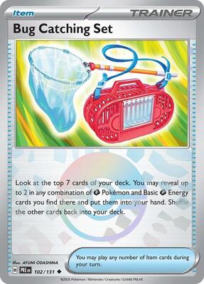 Bug Catching Set (Poke Ball Pattern) card from SV: Prismatic Evolutions