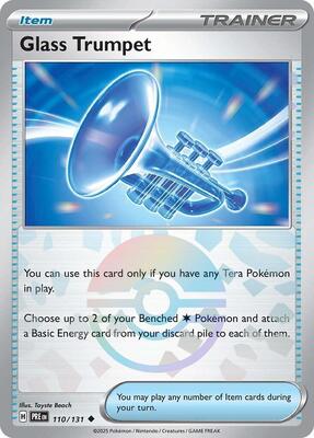 Glass Trumpet (Poke Ball Pattern) card from SV: Prismatic Evolutions