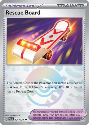 Rescue Board (Poke Ball Pattern) card from SV: Prismatic Evolutions