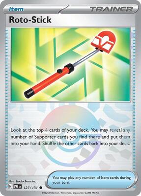 Roto-Stick (Poke Ball Pattern) card from SV: Prismatic Evolutions
