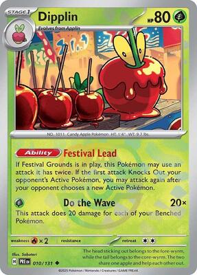 Dipplin (Master Ball Pattern) card from SV: Prismatic Evolutions