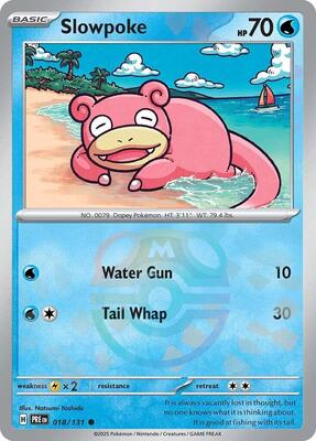 Slowpoke (Master Ball Pattern) card from SV: Prismatic Evolutions