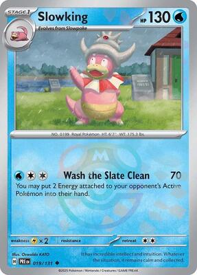 Slowking (Master Ball Pattern) card from SV: Prismatic Evolutions