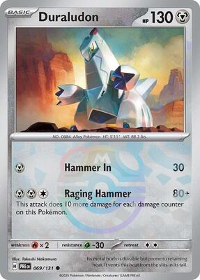 Duraludon (Master Ball Pattern) card from SV: Prismatic Evolutions